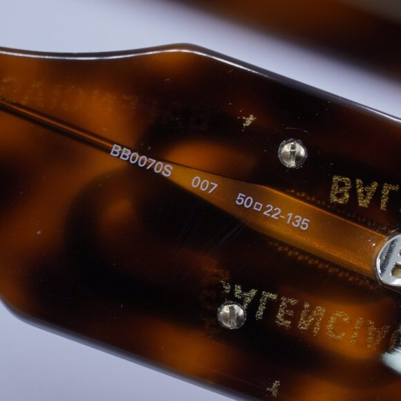 🕶️ New Balenciaga BB0070S 007 Sunglasses - Havana Frame, Brown Lenses - Picture 7 of 12